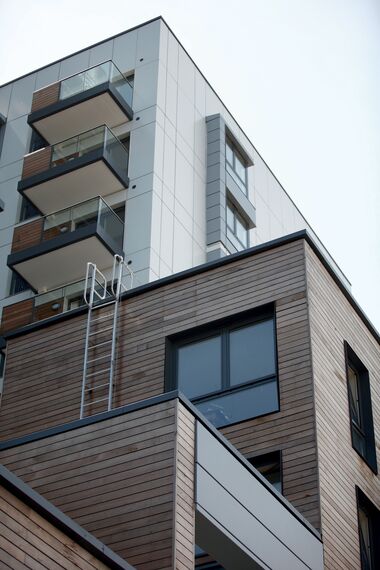 ConceptPatio 130 Sliding & Folding - Apartmentcomplex Greenwich Peninsula located in Greenwich, United Kingdom