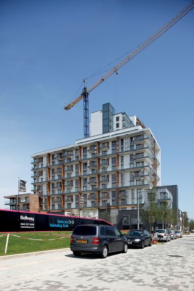 ConceptPatio 130 Sliding & Folding - Apartmentcomplex Greenwich Peninsula located in Greenwich, United Kingdom