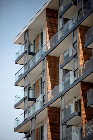 ConceptPatio 130 Sliding & Folding - Apartmentcomplex Greenwich Peninsula located in Greenwich, United Kingdom