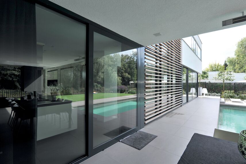 ConceptSystem 68 Doors and ConceptSystem 68 Windows - Villa Oisterwijk located in Oisterwijk, The Netherlands
