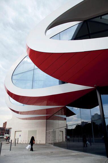 ConceptWall 50 Façades and CW 50-SC Façades - Shopping centre Médiacité located in Luik, Belgium