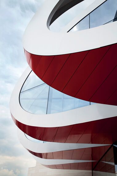 ConceptWall 50 Façades and CW 50-SC Façades - Shopping centre Médiacité located in Luik, Belgium