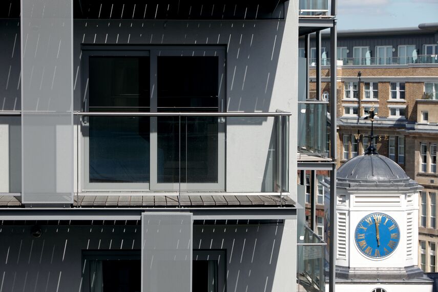 ConceptWall 50 Façades - Apartmentcomplex The Armouries located in London, United Kingdom