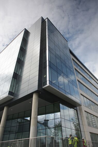 ConceptWall 50 Façades - Office building Broadway One located in Glasgow, United Kingdom