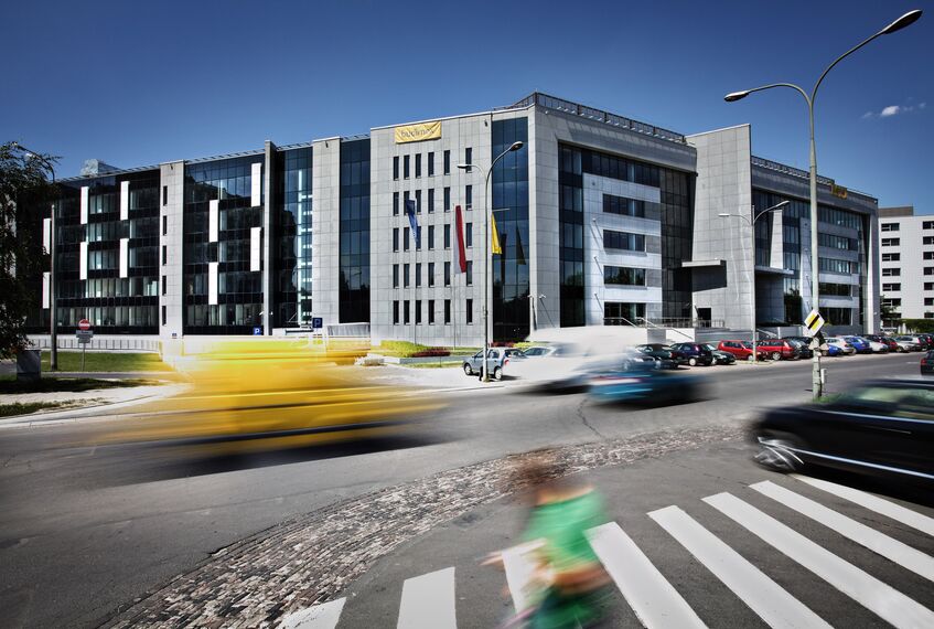 ConceptWall 50 Façades - Business center Radwar Business Park located in Warsaw, Poland