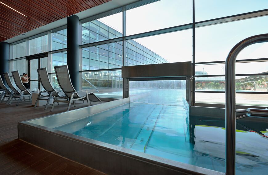 ConceptWall 50 Façades - Swimming pool Vitam' Parc Neydens located in Neydens, France