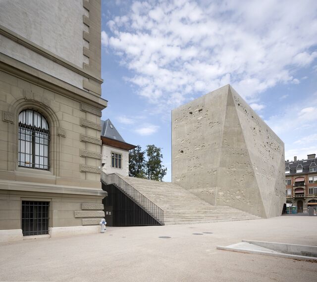 ConceptWall 50 Façades - Museum Extension to the Historisches Museum in Bern located in Bern, Switzerland