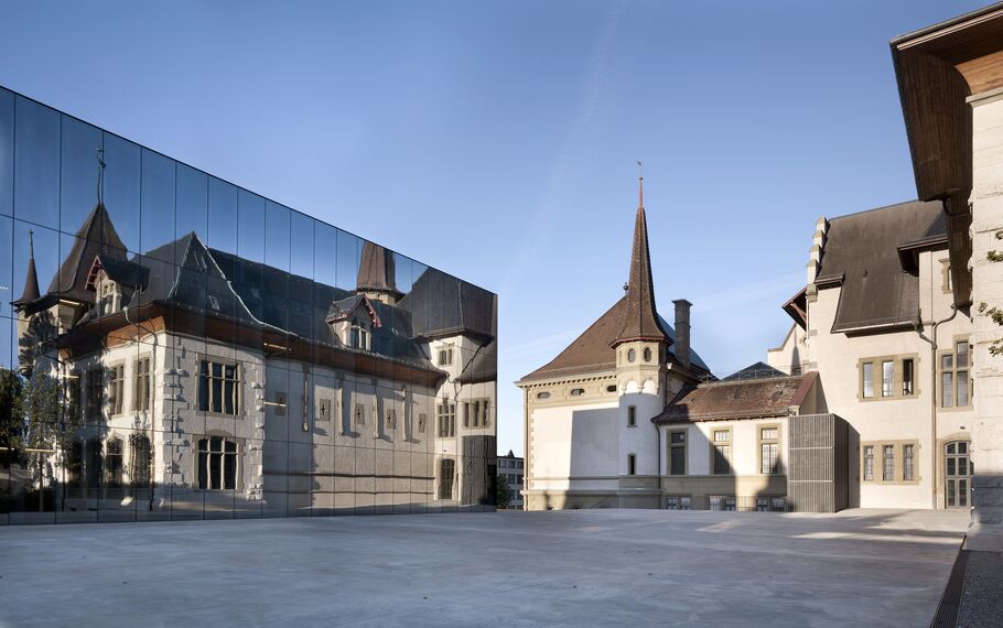 ConceptWall 50 Façades - Museum Extension to the Historisches Museum in Bern located in Bern, Switzerland