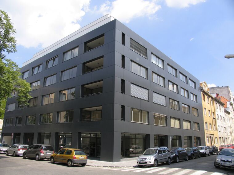 ConceptWall 50 Façades - Multifunctional Building Moskovska located in Bratislava, Slovak Republic