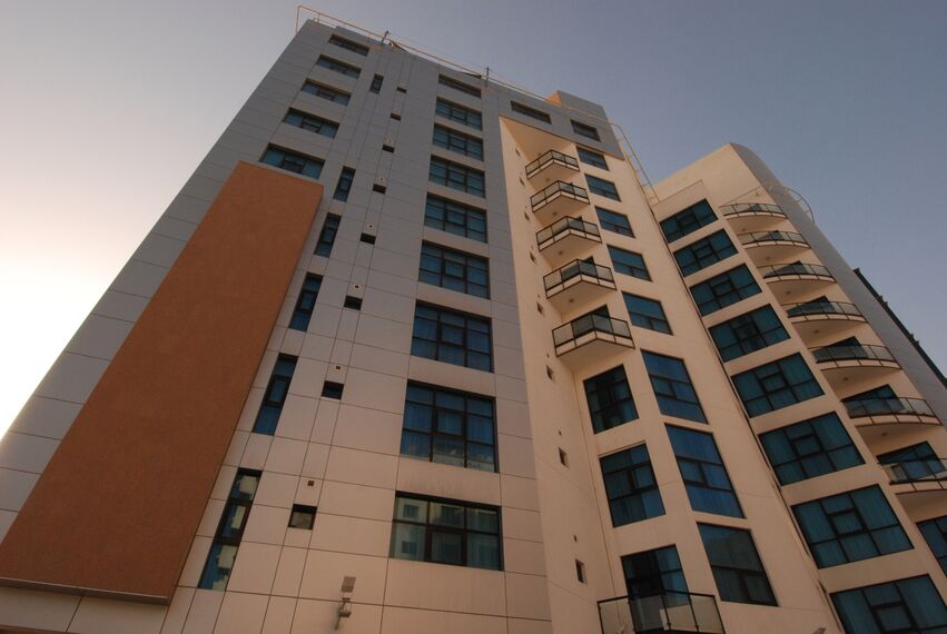 ConceptWall 50 Façades - Residental/Project SK3 Residential Building located in Mahooz, Bahrain