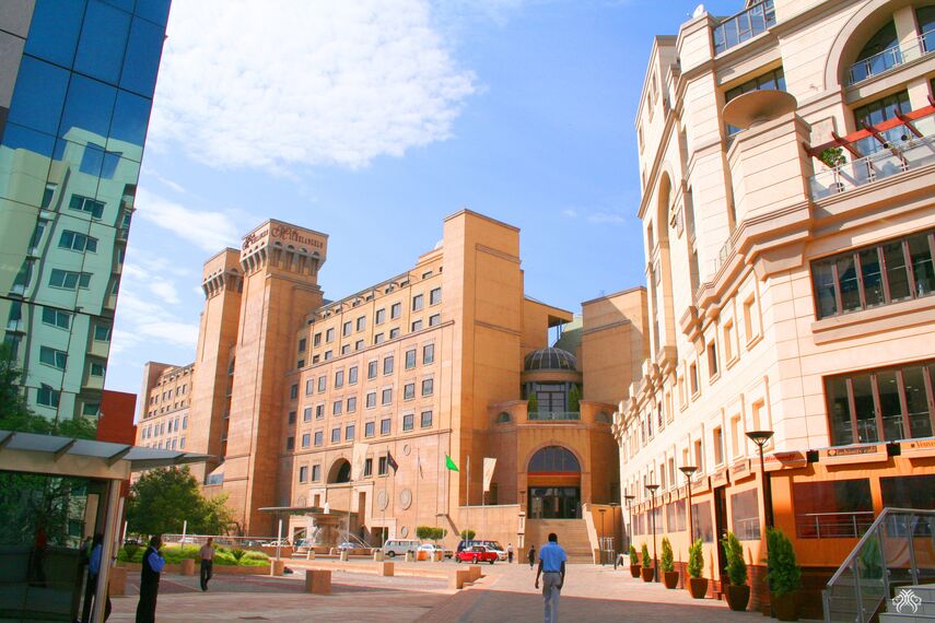 ConceptWall 50 Façades - Apartmentcomplex Michelangelo Towers located in Johannesburg, South-Africa
