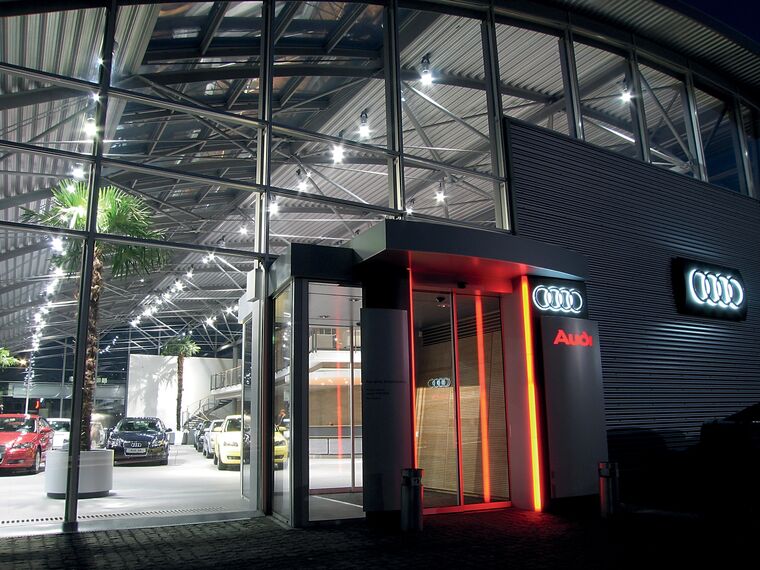 ConceptWall 50 Façades - Car Center Audi (Dnepropetrovsk) located in Dnepropetrovsk, Ukraine