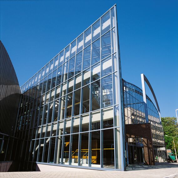 ConceptWall 60 Façades and ConceptWall 50 Façades - College/University Economic Academy located in Kraków, Poland