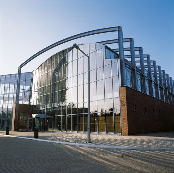 ConceptWall 60 Façades and ConceptWall 50 Façades - College/University Economic Academy located in Kraków, Poland