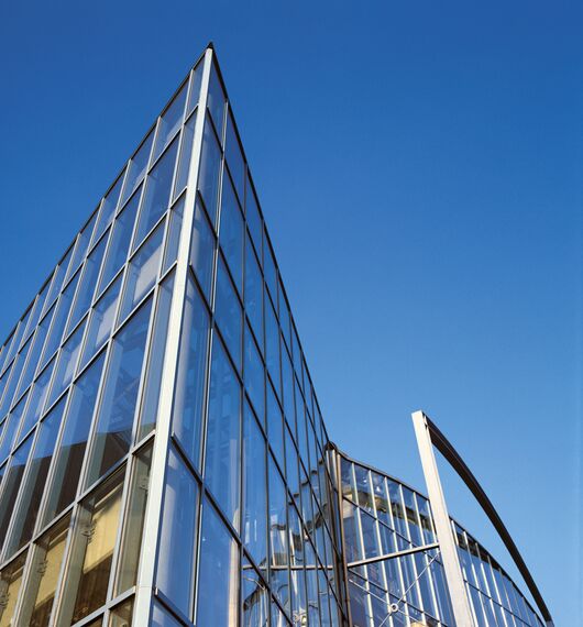 ConceptWall 60 Façades and ConceptWall 50 Façades - College/University Economic Academy located in Kraków, Poland