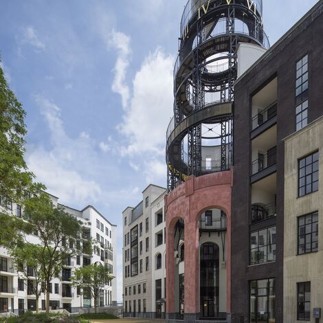 SlimLine 38 Windows and ConceptWall 50 Façades - Apartmentcomplex Maankwartier located in Heerlen, The Netherlands