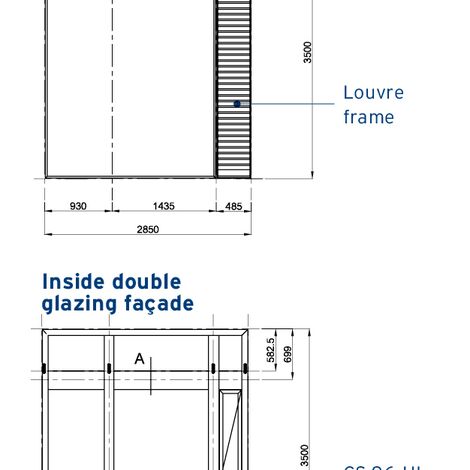 CS 86-HI (c) Cancelled Systems, CW 86 Standard Façades and CW 86-EF Façades - Business center Sopharma Litex Business Towers located in Sofia, Bulgaria