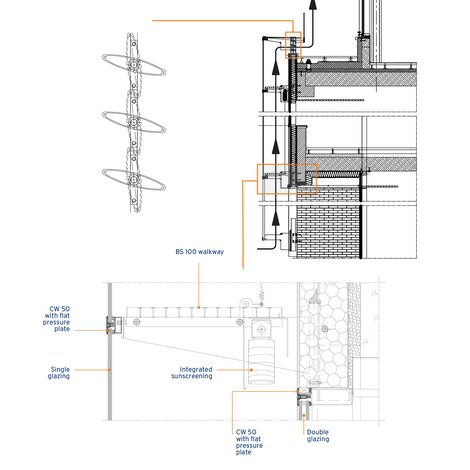 BriseSoleil 100 Solar Shading, CS 86-HI (c) Cancelled Systems and ConceptWall 50 Façades - Office building DMM Head office located inLuxembourg