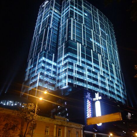 ConceptSystem 77 Doors, ConceptWall 50 Façades and ConceptSystem 77 Windows - Business center 101 Tower located in Kiev, Ukraine