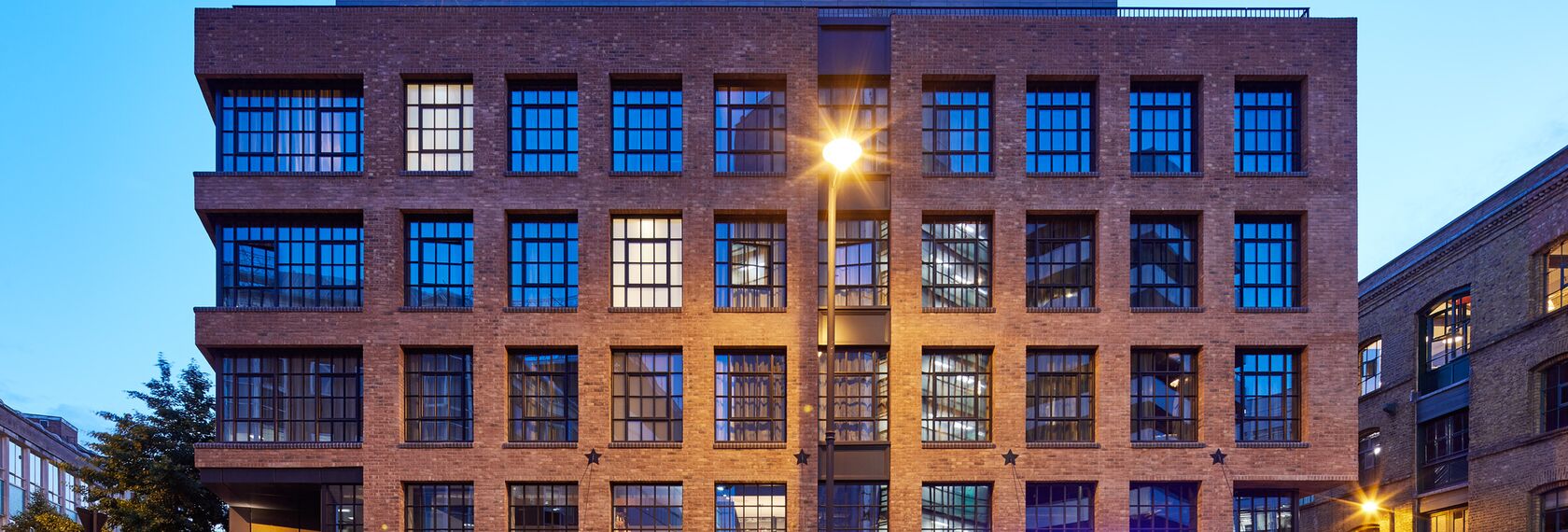 ConceptPatio 130 Sliding & Folding, SlimLine 38 Doors and ConceptWall 50 Façades - The Curtain Hotel located in London, United Kingdom