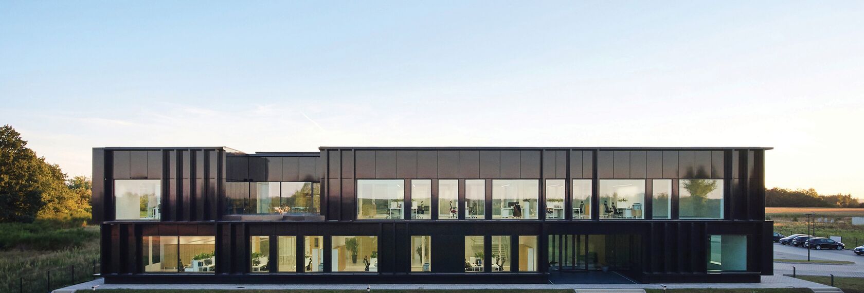 ConceptSystem 59Pa Windows and CW 50-HI Façades - Pivexin Technology Headquarter located in Babice, Poland