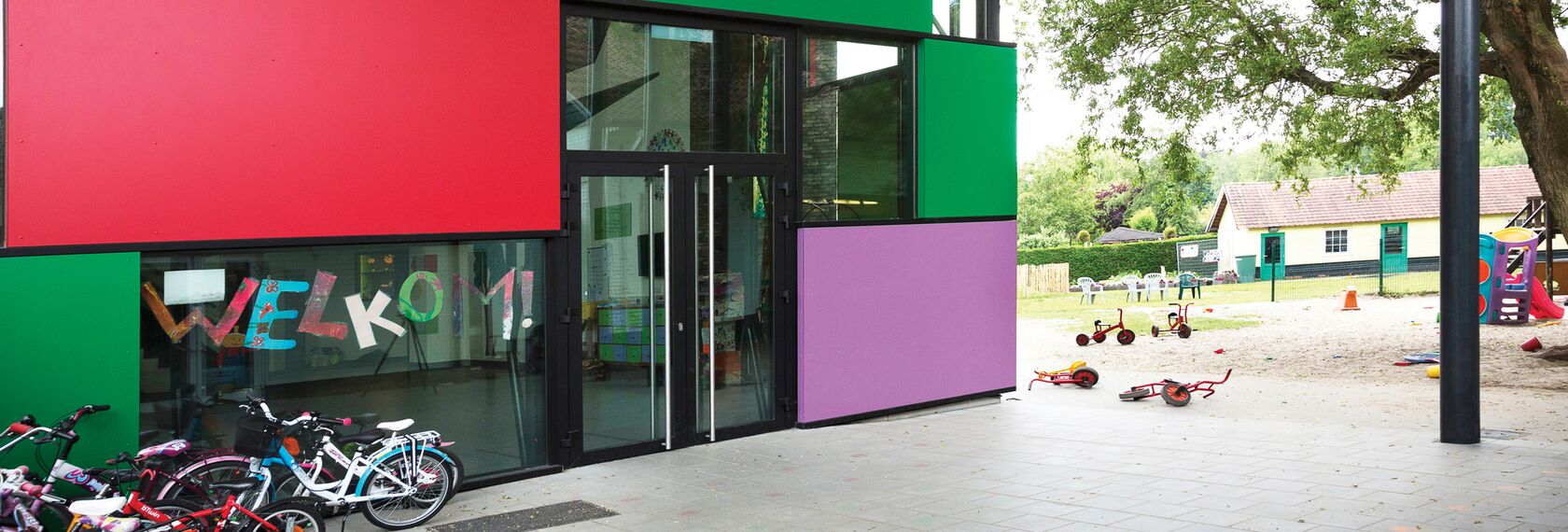 CS 86-HI (c) Cancelled Systems - Elementary School 't Groen Drieske located in Gent, Belgium