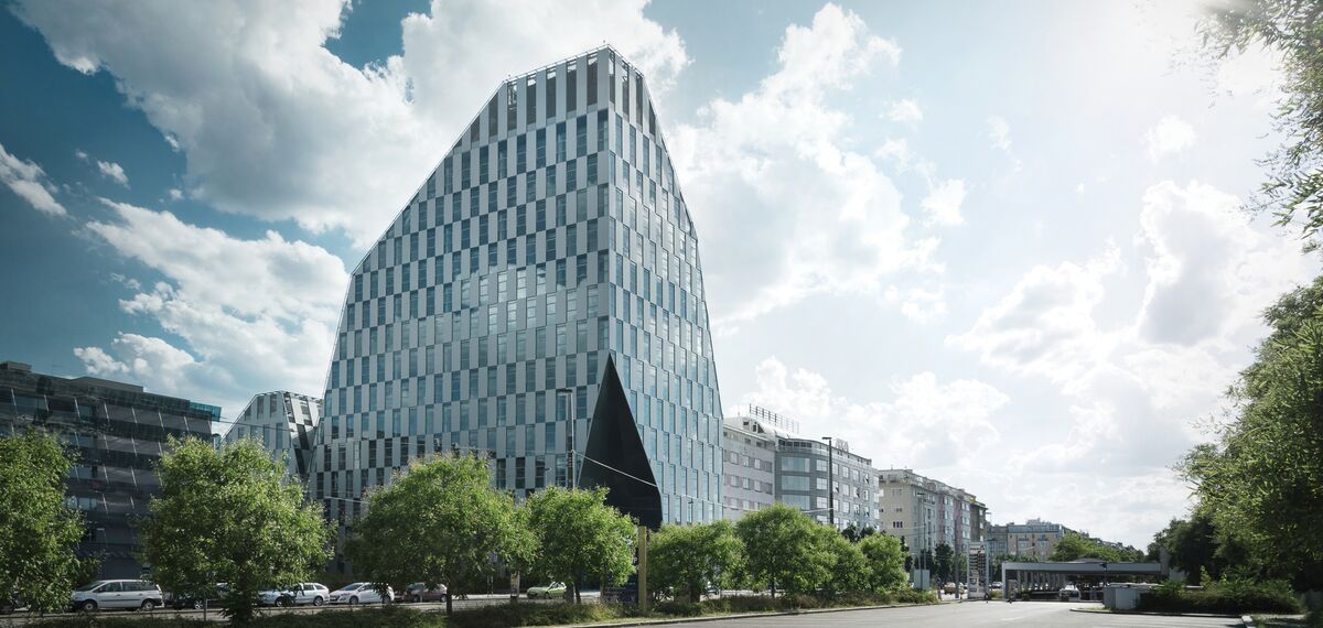 CW 86 Standard Façades and CW 86-EF Façades - Crystal located in Prague, Czech Republic