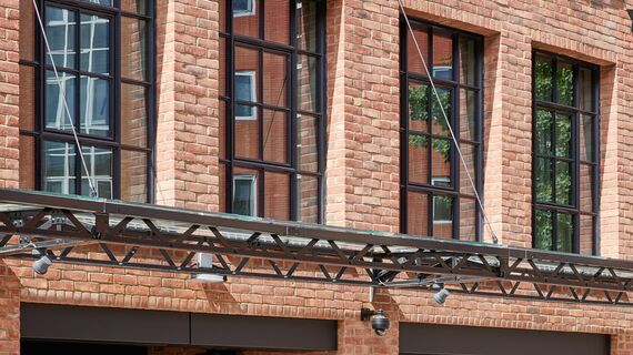 ConceptPatio 130 Sliding & Folding, SlimLine 38 Doors and ConceptWall 50 Façades - The Curtain Hotel located in London, United Kingdom