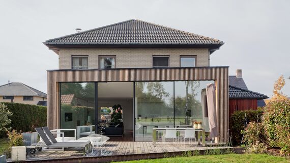HiFinity Sliding & Folding - House Private House Hi-Finity Lochristi located inBelgium