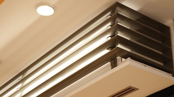 BriseSoleil 100 Solar Shading - Shopping centre Toison d'Or located in Brussels, Belgium