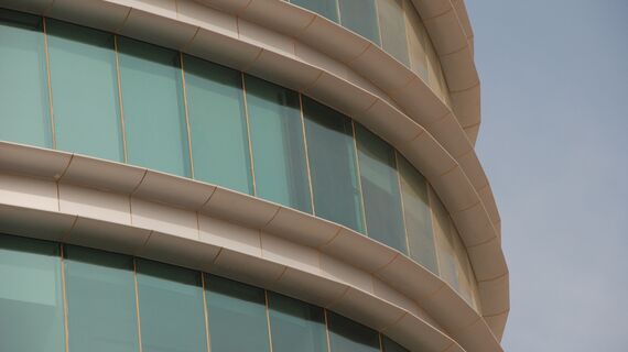 ConceptWall 50 Façades and CW 50-HL Façades - Office building Addax Tower located in Seef Area, Bahrain