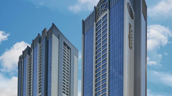 CW 50-SC Façades - Apartmentcomplex TERHAB HOTEL & RESIDENCE (SHARJAH) located in Sharjah, United Arab Emirates