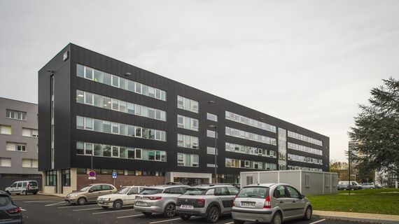 ConceptWall 50 Façades, CD 68 Doors and TS 68 Windows - College/University University of Rouen located in Rouen, France