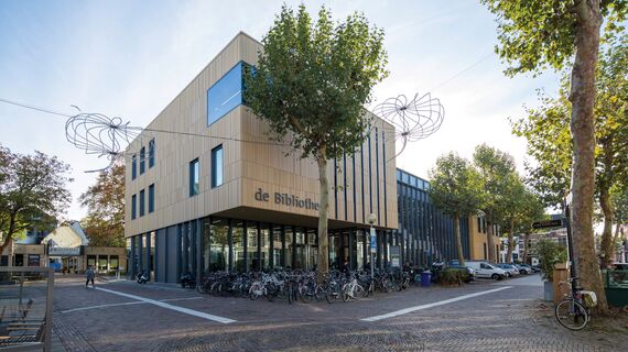 ConceptWall 50 Façades and ConceptSystem 77 Windows - Library Deventer Library located in Deventer, The Netherlands