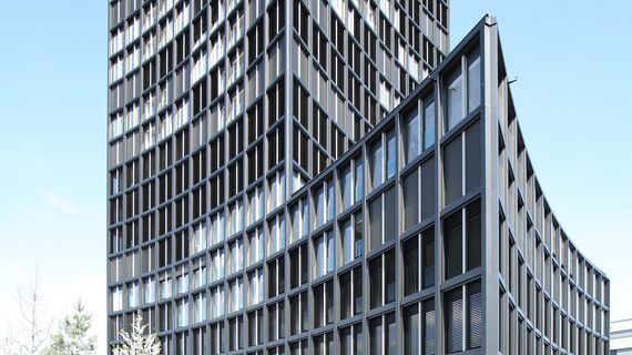 CW 65-EF Façades - Apartmentcomplex Ceres Tower located in Basel, Switzerland