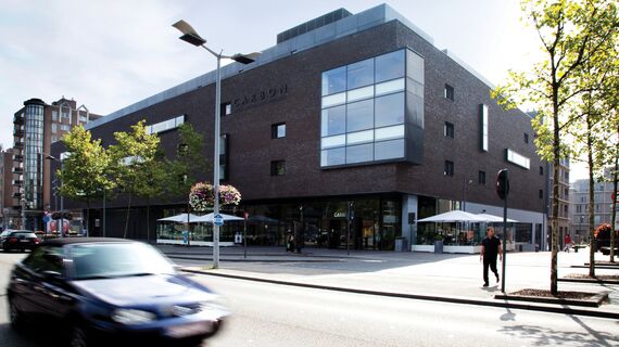 ConceptWall 50 Façades, ConceptSystem 68 Windows, ConceptSystem 68 Doors and CS 38-SL (c) Cancelled Systems - Hotel/Holiday complex Hotel Carbon located inBelgium
