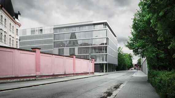 CS 86-HI (c) Cancelled Systems, ConceptSystem 59Pa Doors, ConceptWall 50 Façades and CW 50-HI Façades - City Green Park located in České Budějovice, Czech Republic