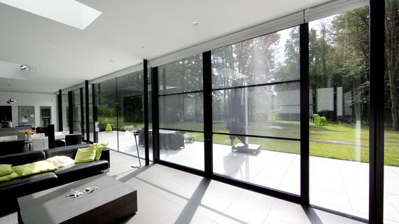 ConceptPatio 155 Sliding & Folding, ConceptSystem 77 Doors and ConceptSystem 77 Windows - House Private House Holsbeek 3 located in Holsbeek, Belgium