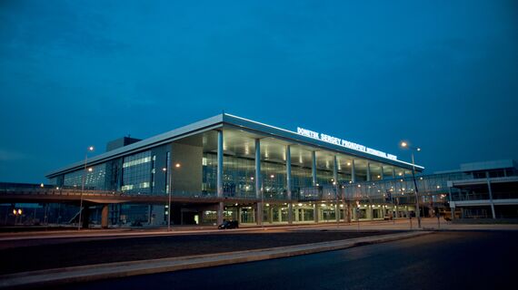 ConceptWall 50 Façades - Airport International Airport Prokofiev Donetsk located in Donetsk, Ukraine