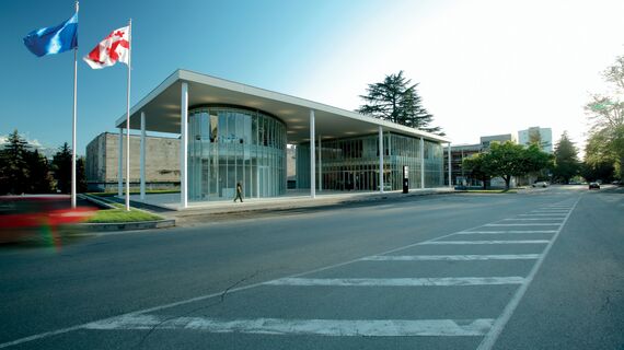 ConceptWall 50 Façades - Palace of justice/Court House of Justice Ozurgeti located in Ozurgeti, Georgia