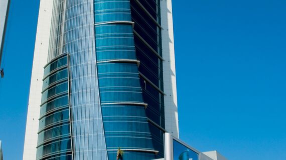 ConceptWall 50 Façades - Office building Platinum Tower located in Seef Area, Bahrain
