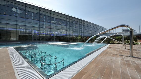 ConceptWall 50 Façades - Swimming pool Vitam' Parc Neydens located in Neydens, France