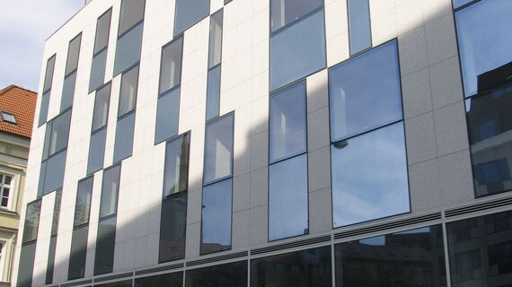 ConceptWall 50 Façades - Business center Business Center Rigeleho located in Bratislava, Slovak Republic
